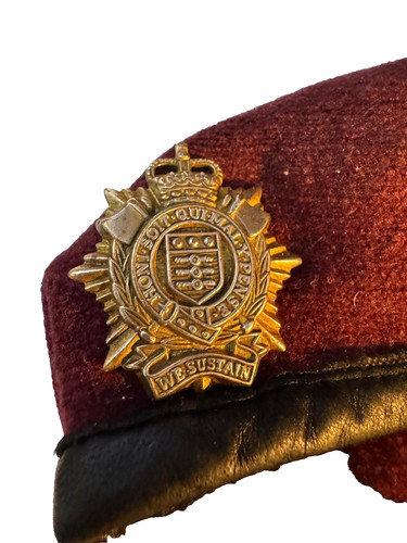 British army maroon - british, w/