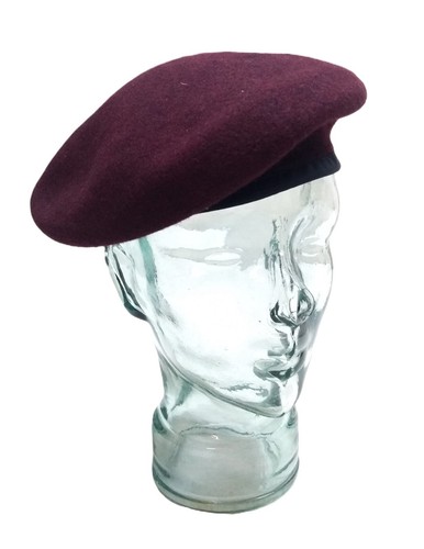 Maroon army beret officers - army, uk