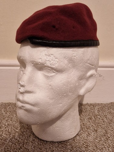 British army maroon beret - british,