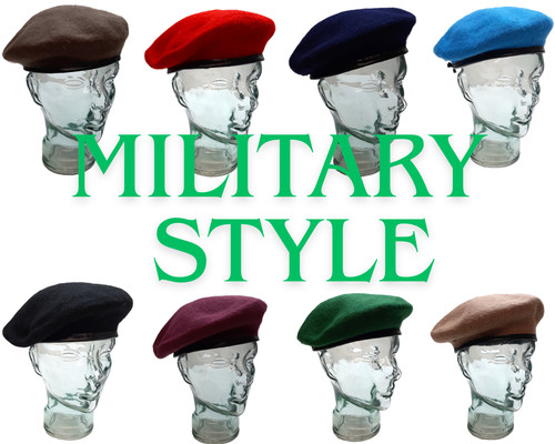 Army beret cap military - army, style