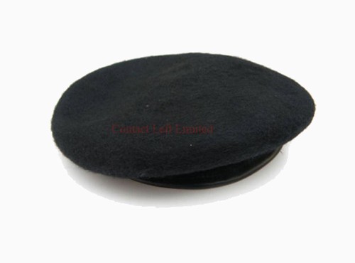 New black maroon green - green, beret